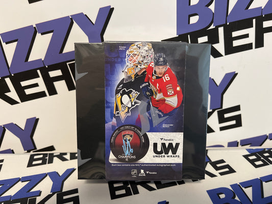 2024 FANATICS UNDER WRAPS AUTOGRAPHED PUCK