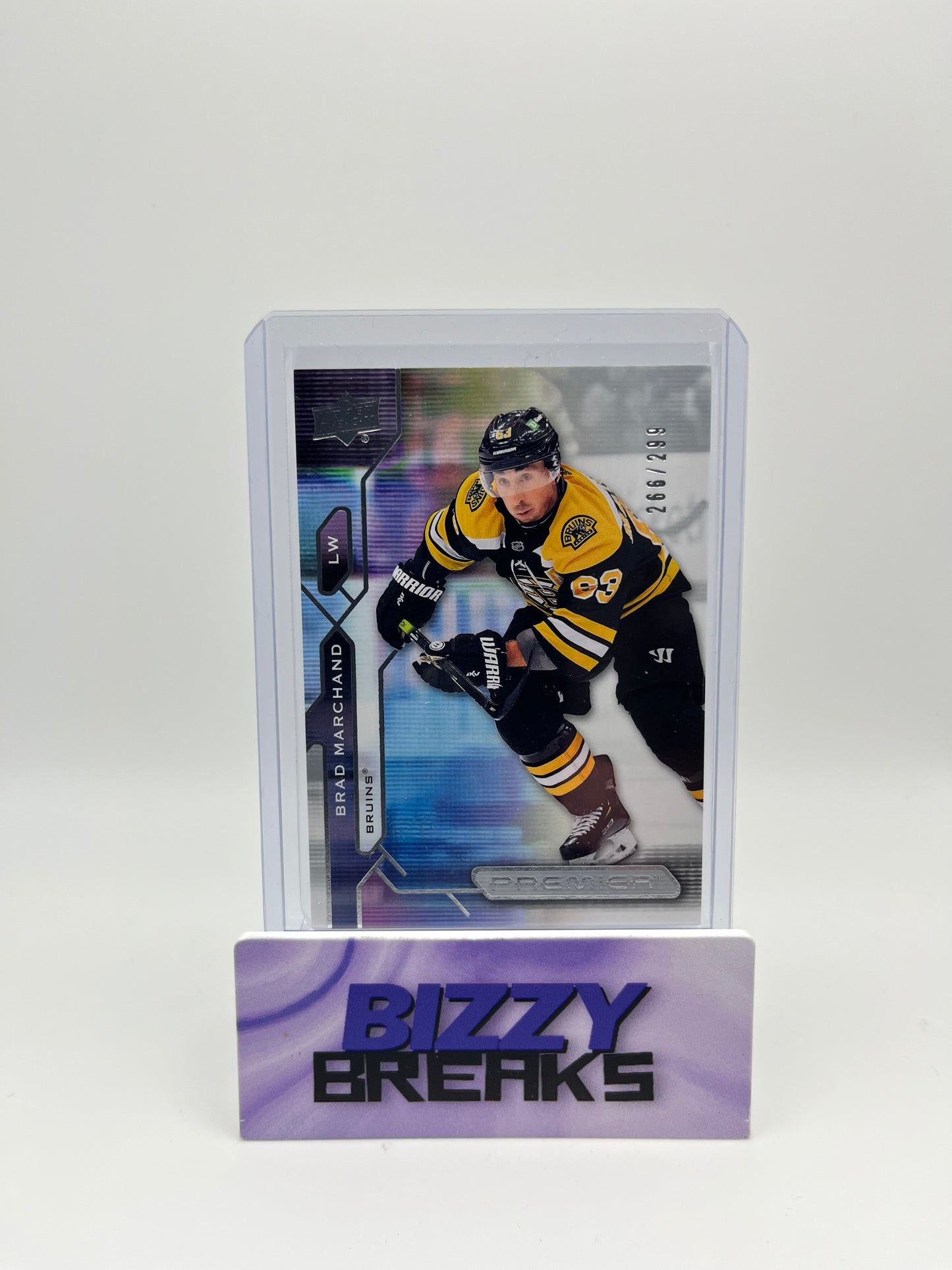 *SINGLES* BRAD MARCHAND PREMIER BASE 266/299 BOSTON BRUINS