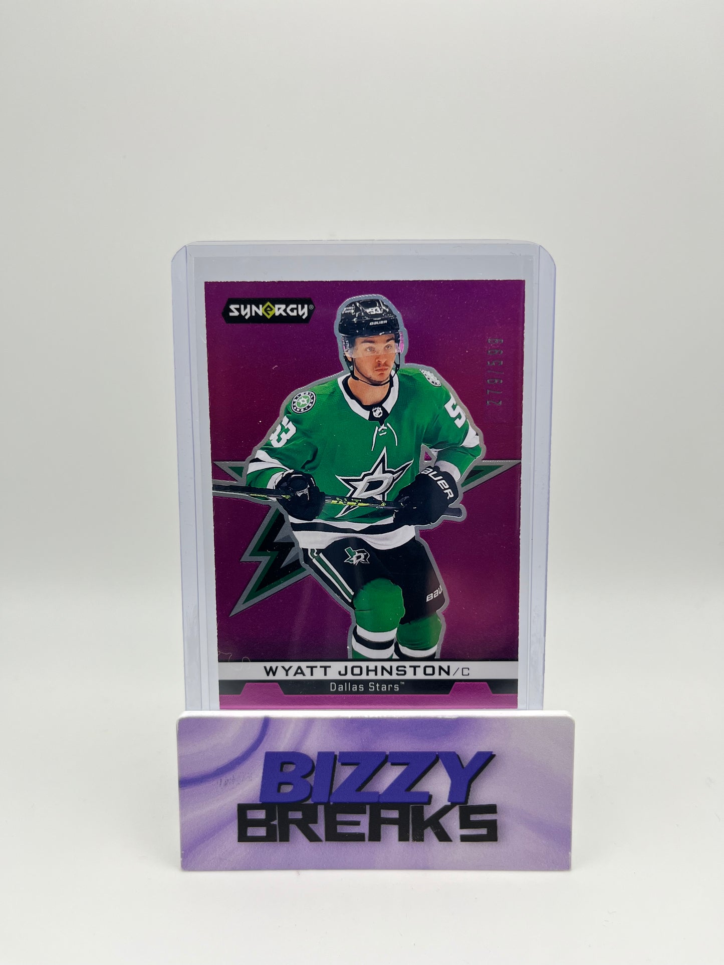 *SINGLES* WYATT JOHNSTON SYNERGY NHL IMPRESSIONS 279/599 DALLAS STARS