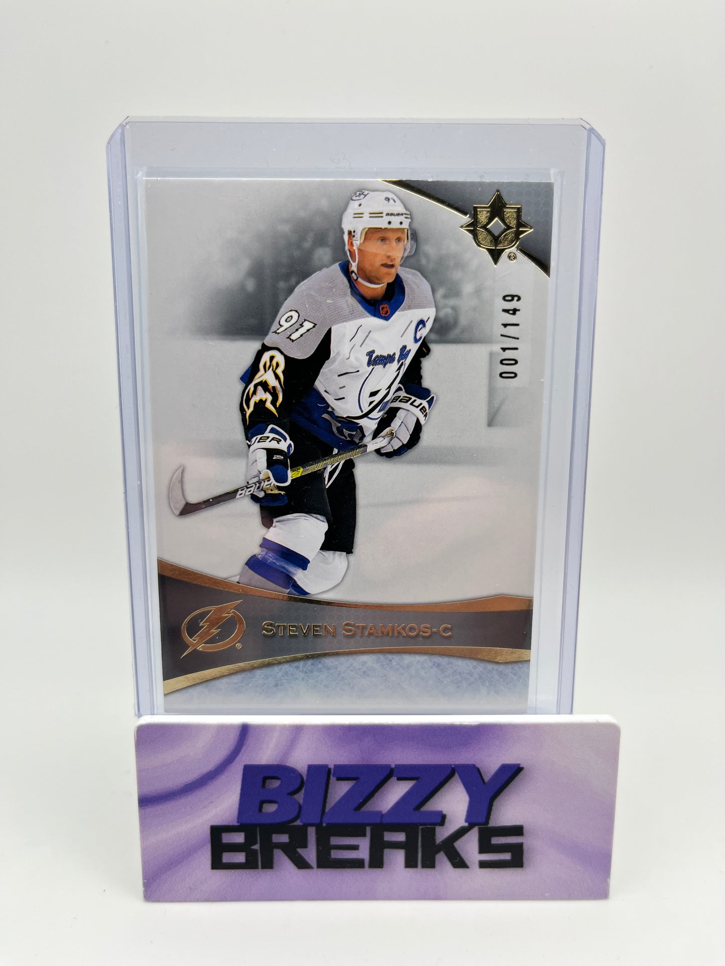 *SINGLES* STEVEN STAMKOS ULTIMATE BASE /149 FIRST PRINT TAMPA BAY LIGHTNING