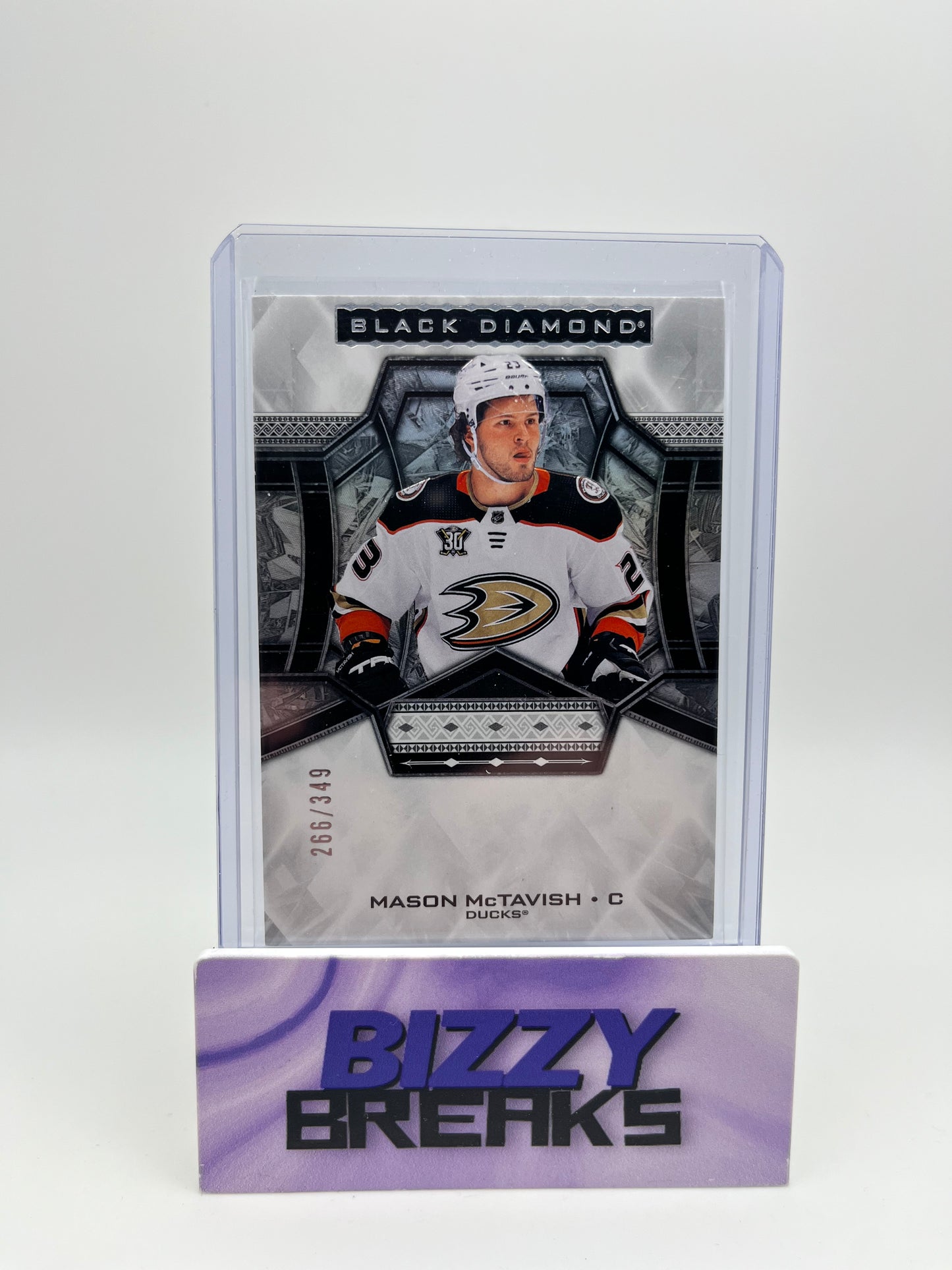 *SINGLES* MASON MCTAVISH BLACK DIAMOND BASE /349 ANAHEIM DUCKS