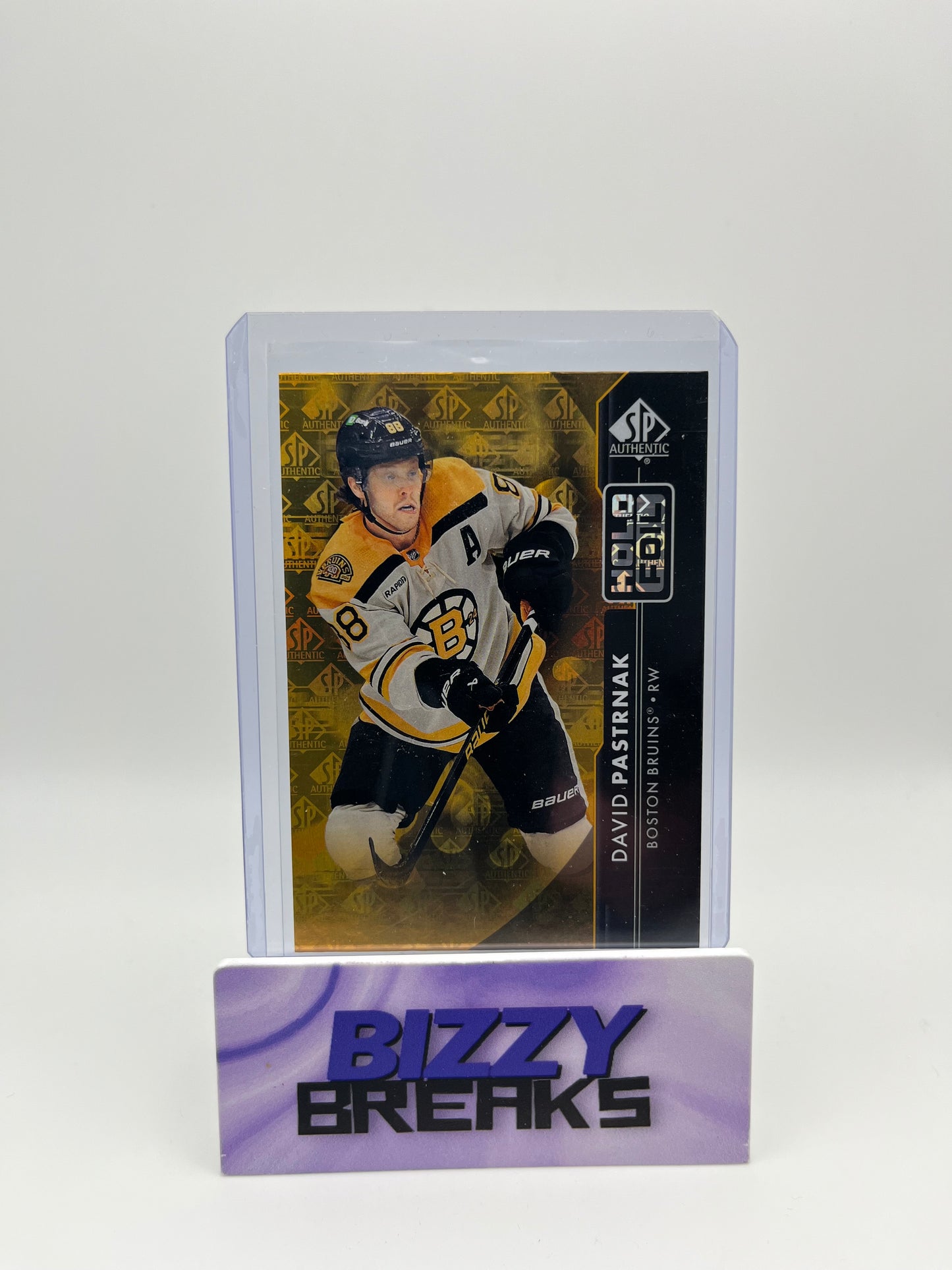 *SINGLES* DAVID PASTRNAK SP AUTHENTIC HOLOFOIL BOSTON BRUINS