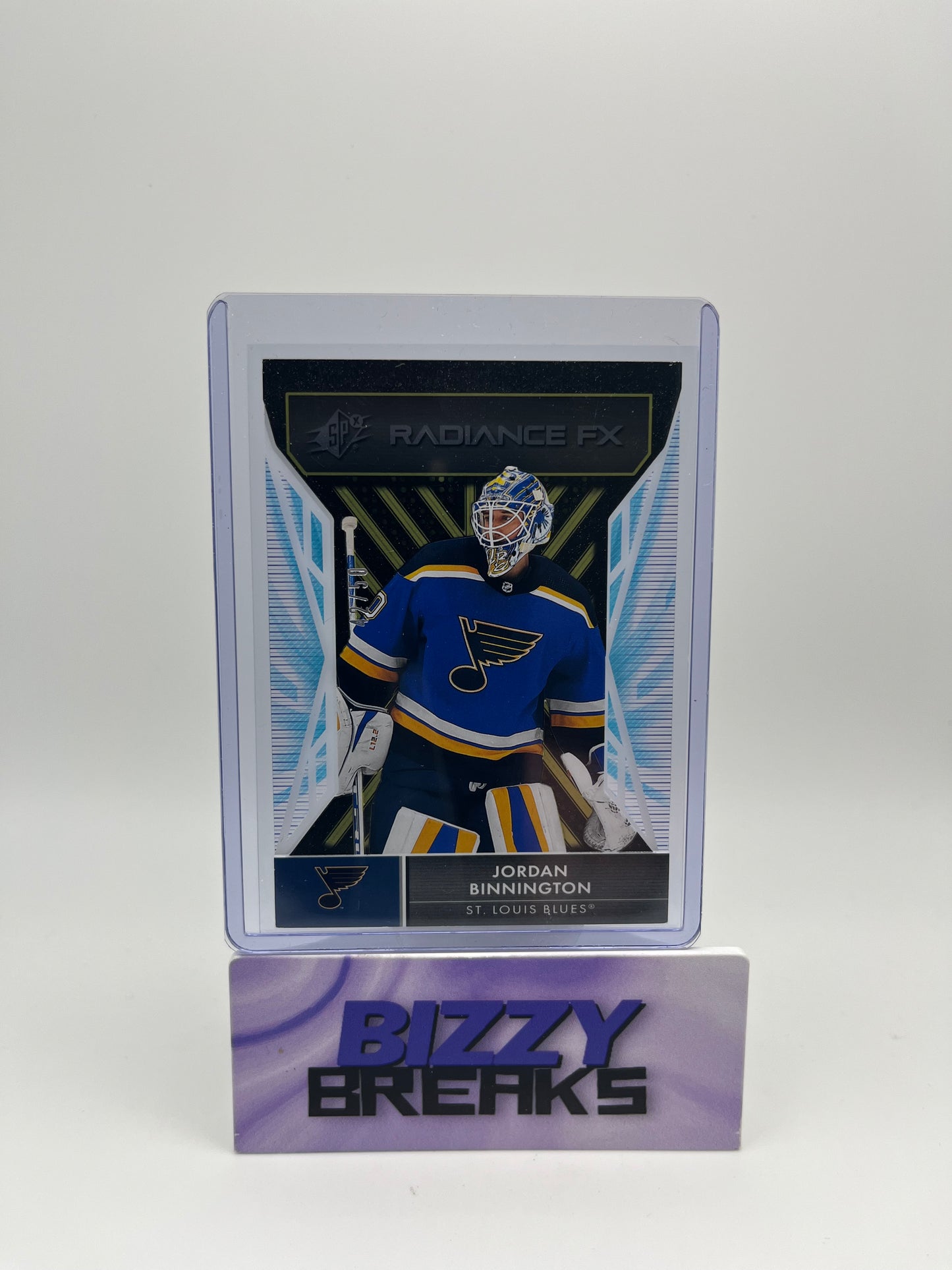 *SINGLES* JORDAN BINNINGTON SPX RADIANCE FX GOLD 42/50 ST. LOUIS BLUES