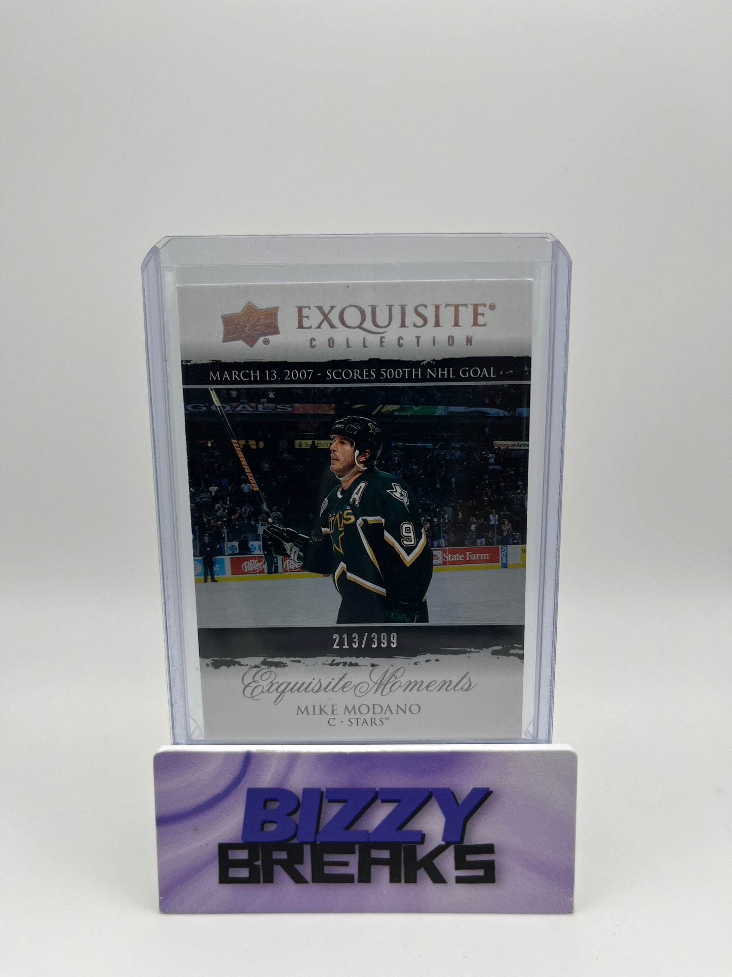 *SINGLES* MIKE MODANO EXQUISITE COLLECTION EXQUISITE MOMENTS 213/399 DALLAS STARS