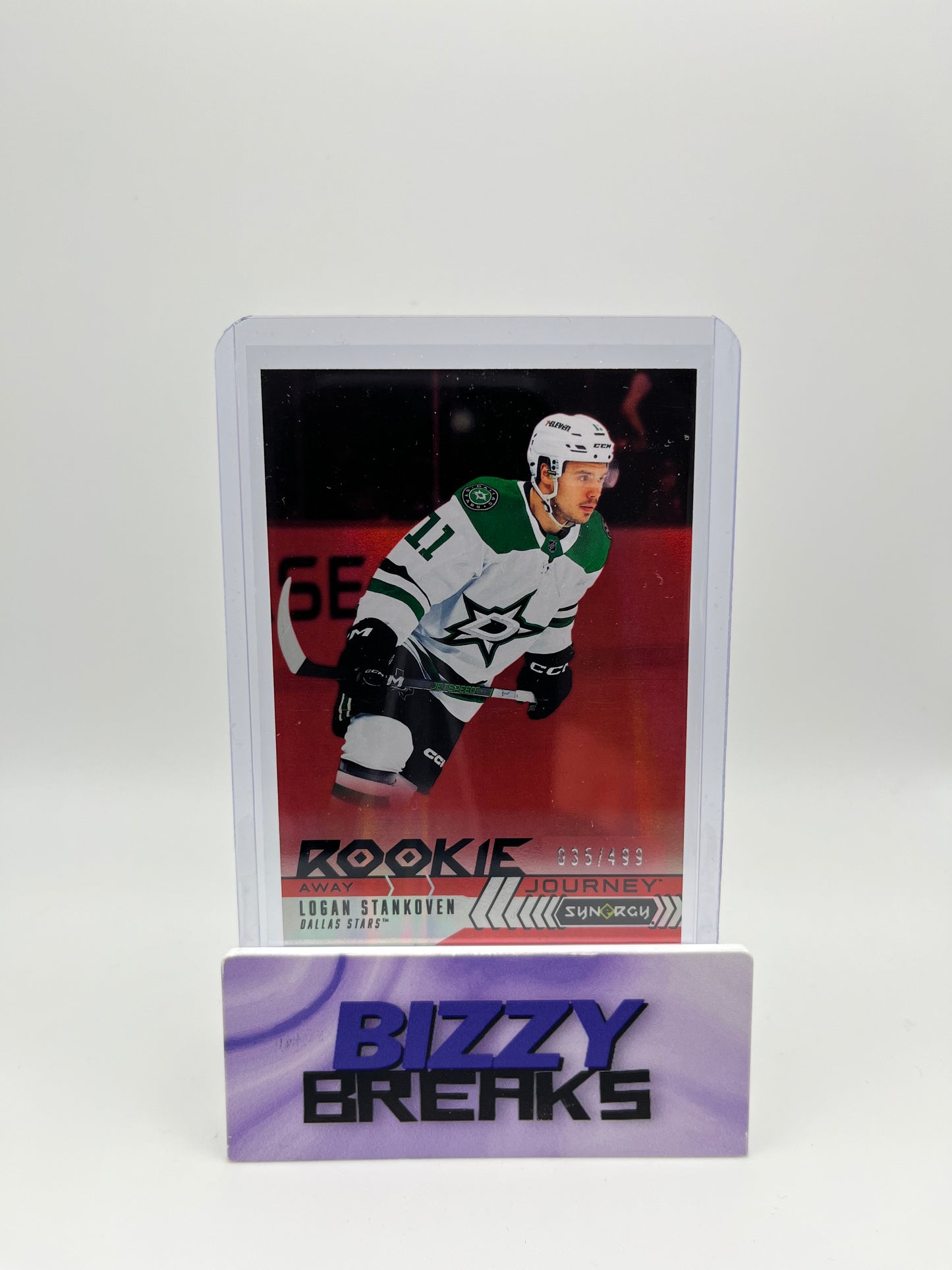 *SINGLES* LOGAN STANKOVEN ROOKIE JOURNEY AWAY 35/499 DALLAS STARS