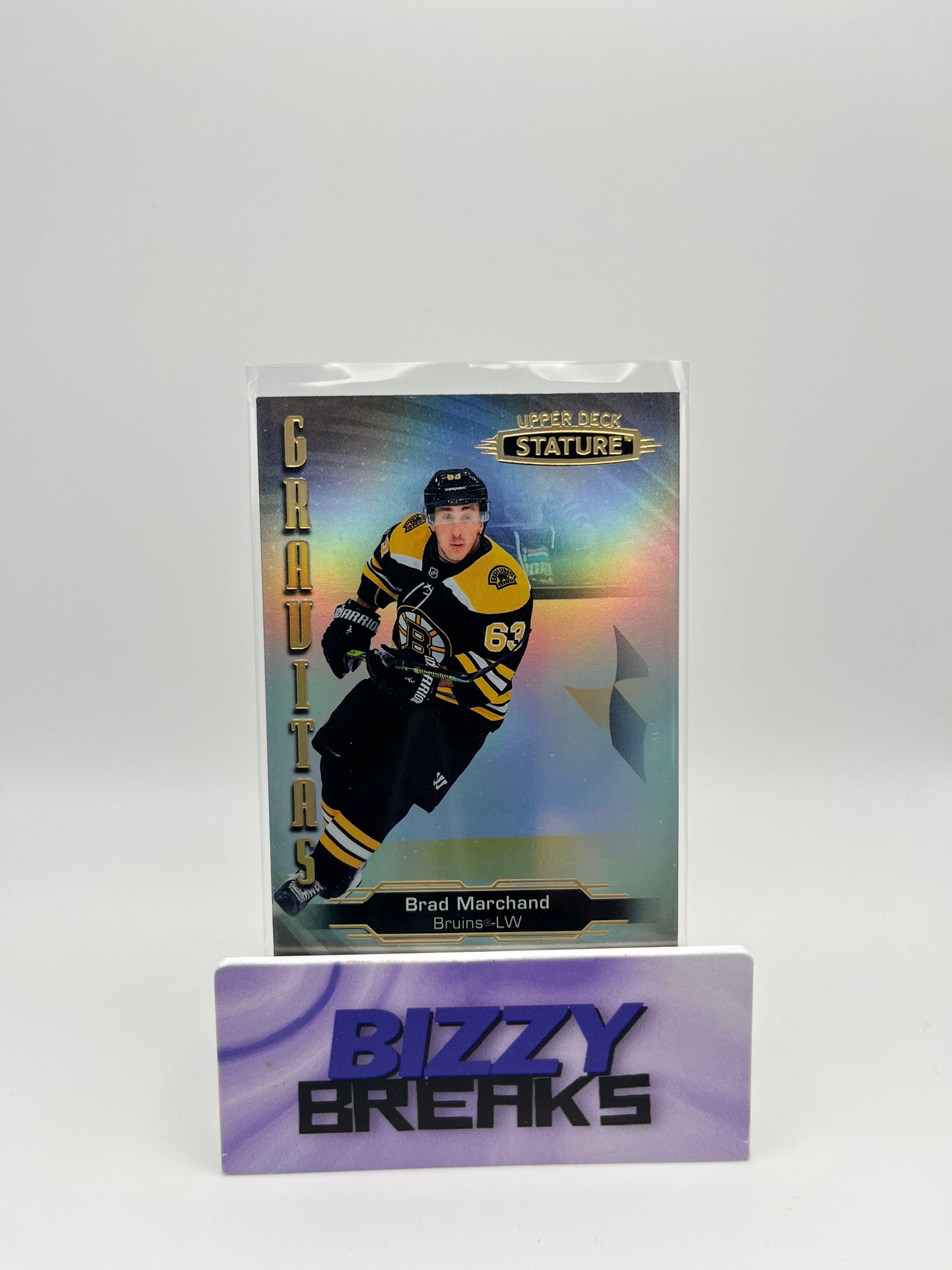 *SINGLES* BRAD MARCHAND STATURE GRAVITAS BOSTON BRUINS