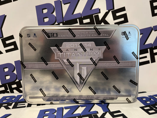 13/14 PANINI TITANIUM HOCKEY RETAIL TIN