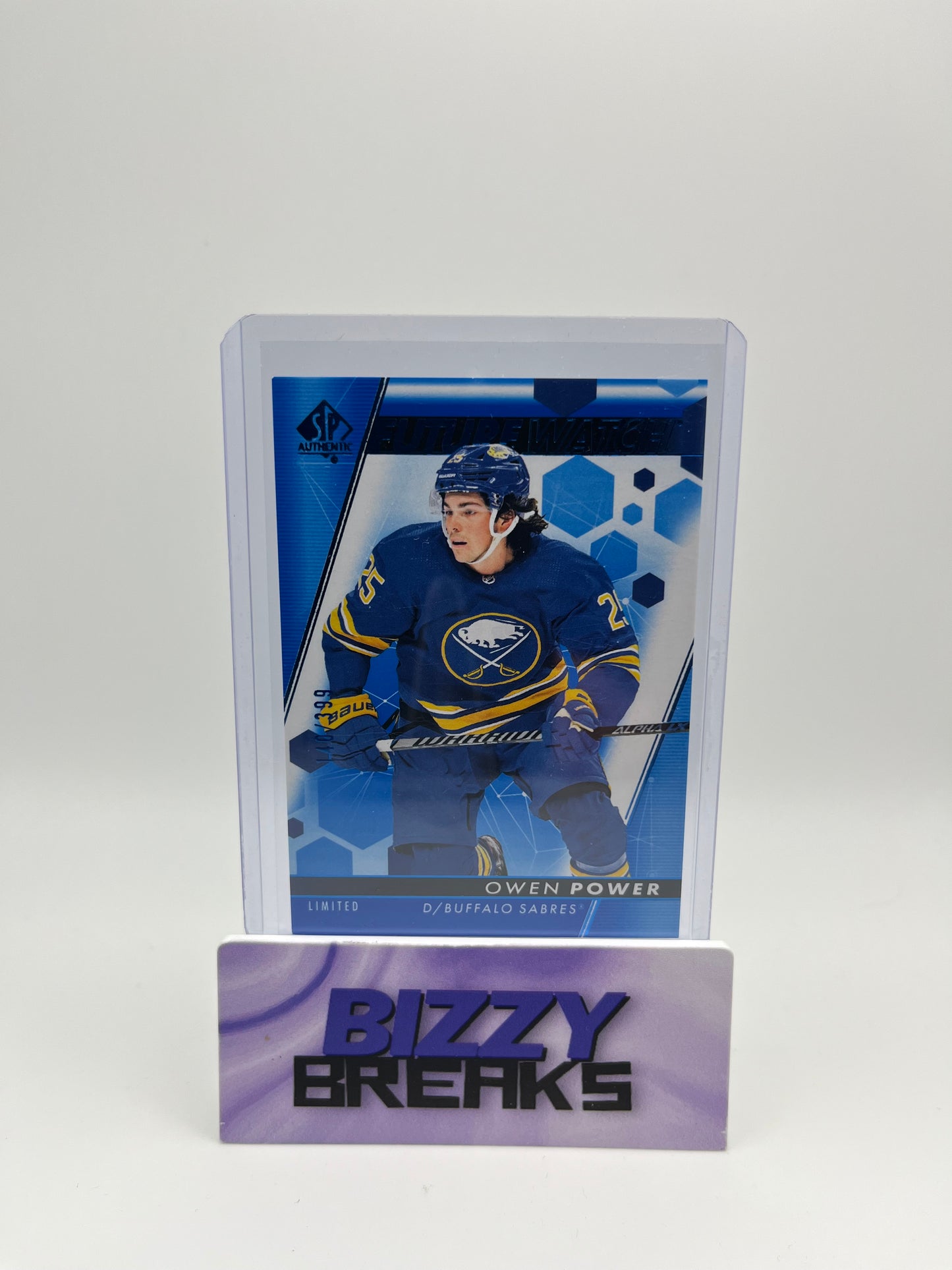*SINGLES* OWEN POWER FUTURE WATCH BLUE 140/399 BUFFALO SABRES