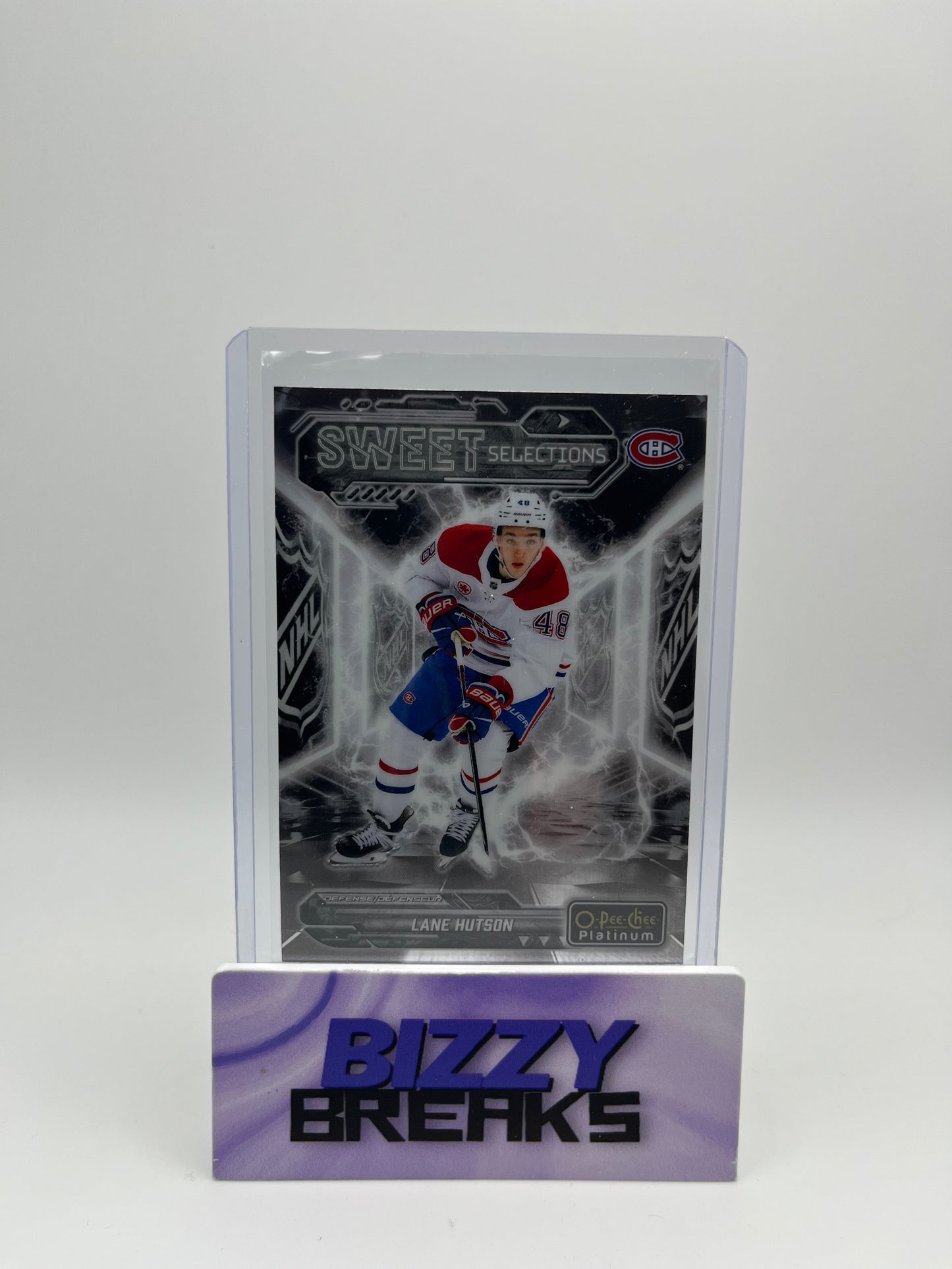 *SINGLES* LANE HUTSON PLATINUM ROOKIE SWEET SELECTIONS MONTREAL CANADIENS