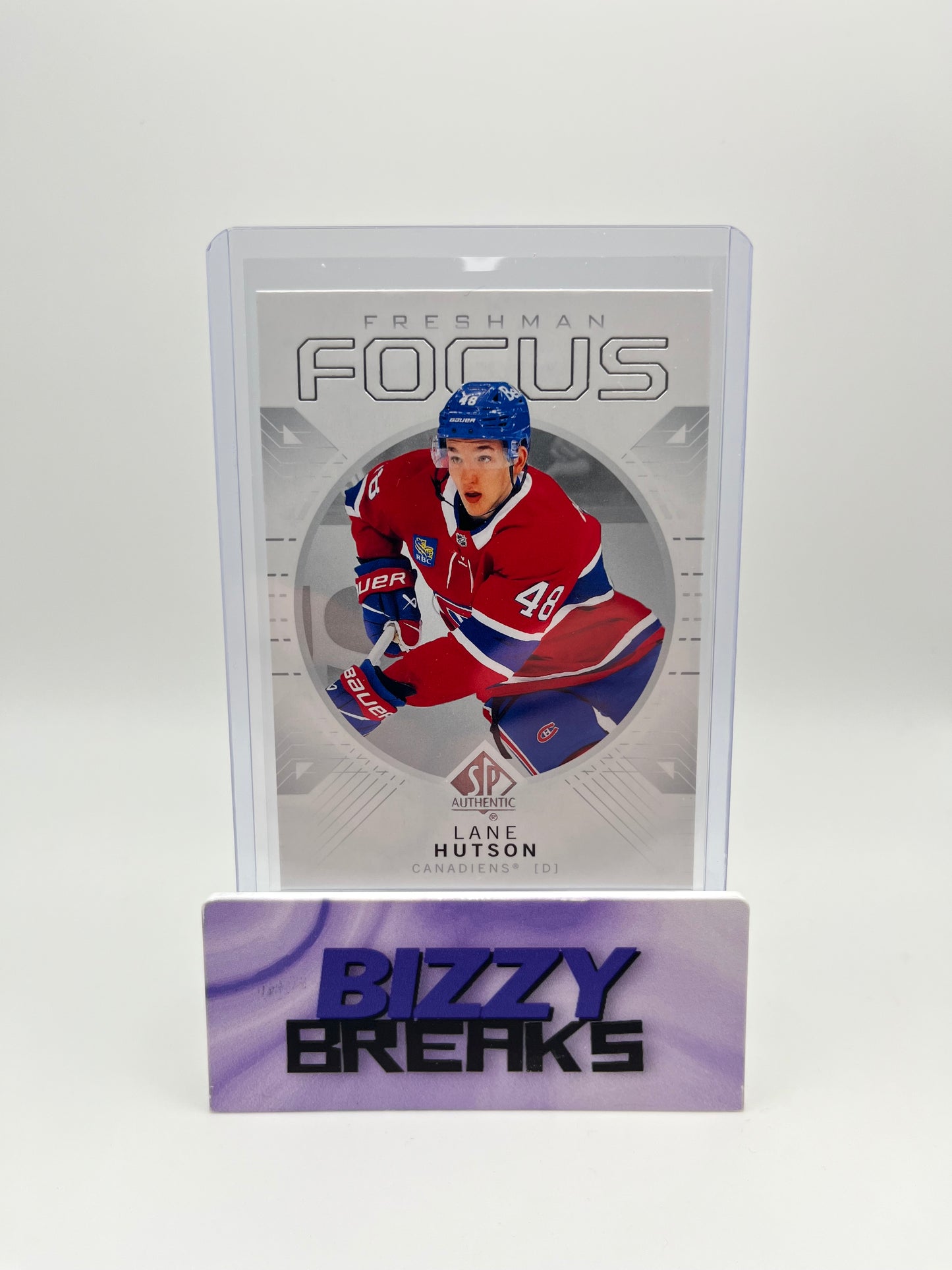 *SINGLES* LANE HUTSON FRESHMAN FOCUS ROOKIE MONTREAL CANADIENS