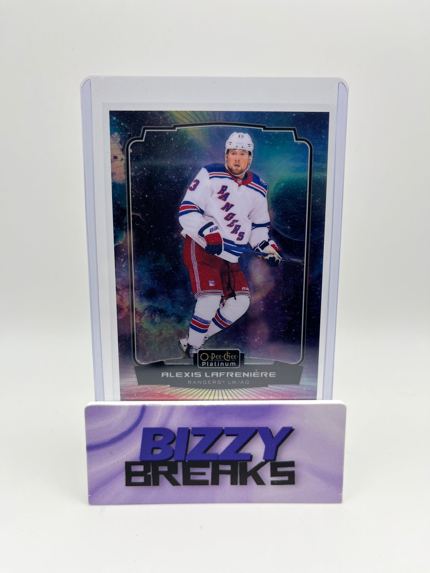 *SINGLES* ALEXIS LAFRENIERE PLATINUM COSMIC 32/65 NEW YORK RANGERS