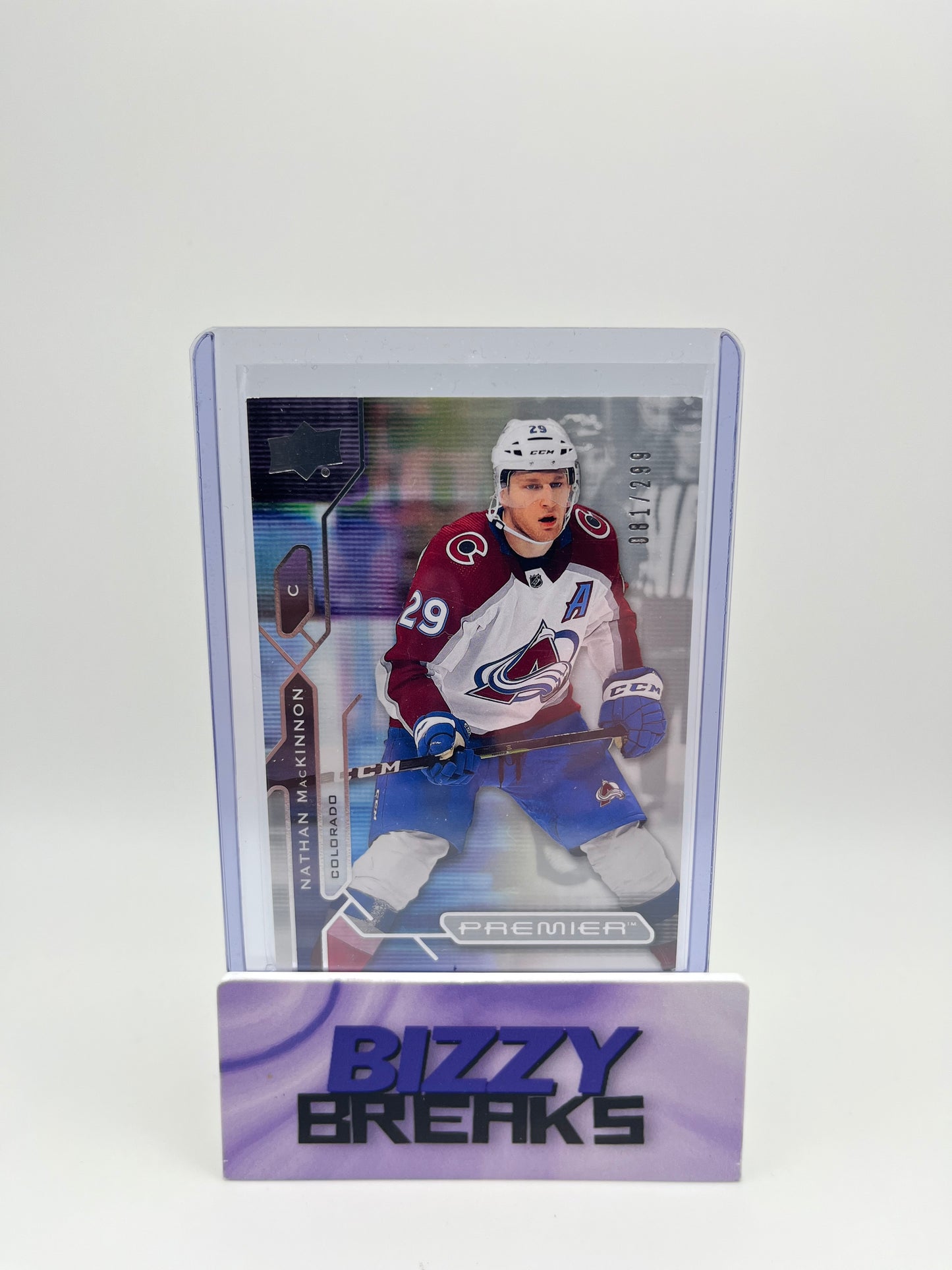 *SINGLES* NATHAN MACKINNON PREMIER BASE 81/299 COLORADO AVALANCHE