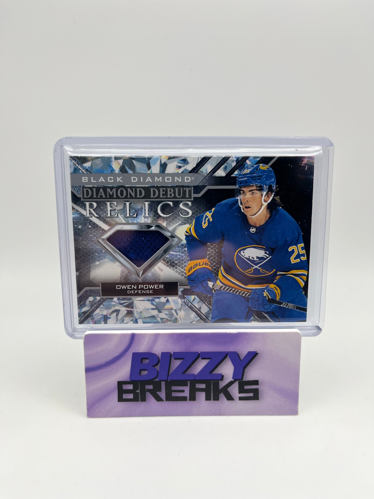 *SINGLES* OWEN POWER DIAMOND DEBUT RELICS BUFFALO SABRES