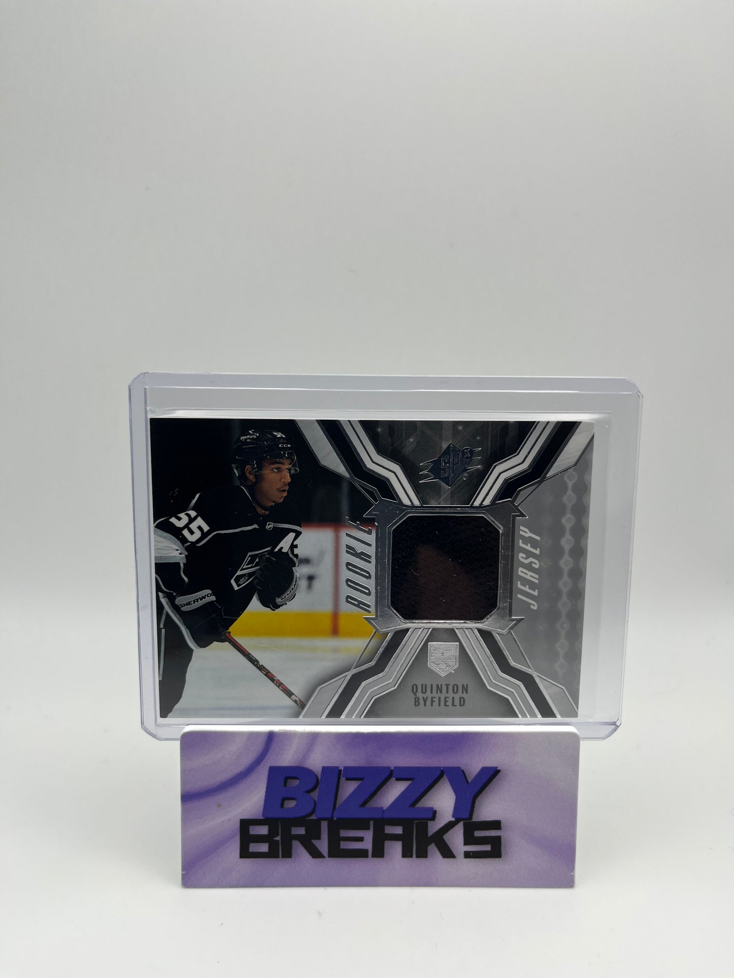 *SINGLES* QUINTON BYFIELD SPX ROOKIE JERSEY LOS ANGELES KINGS