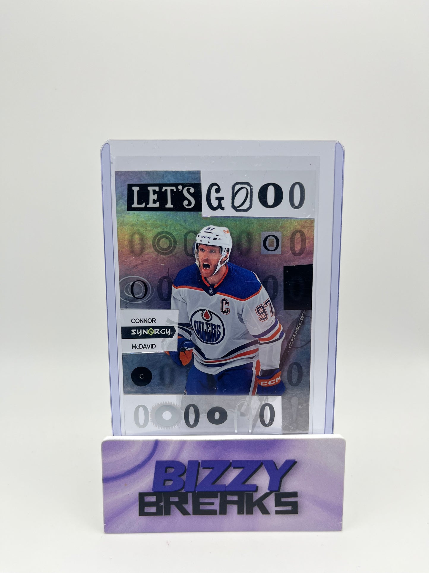 *SINGLES* CONNOR MCDAVID SYNERGY "LET'S GO" DIG THE **** IN, ITS THE FINALS!! EDMONTON OILERS