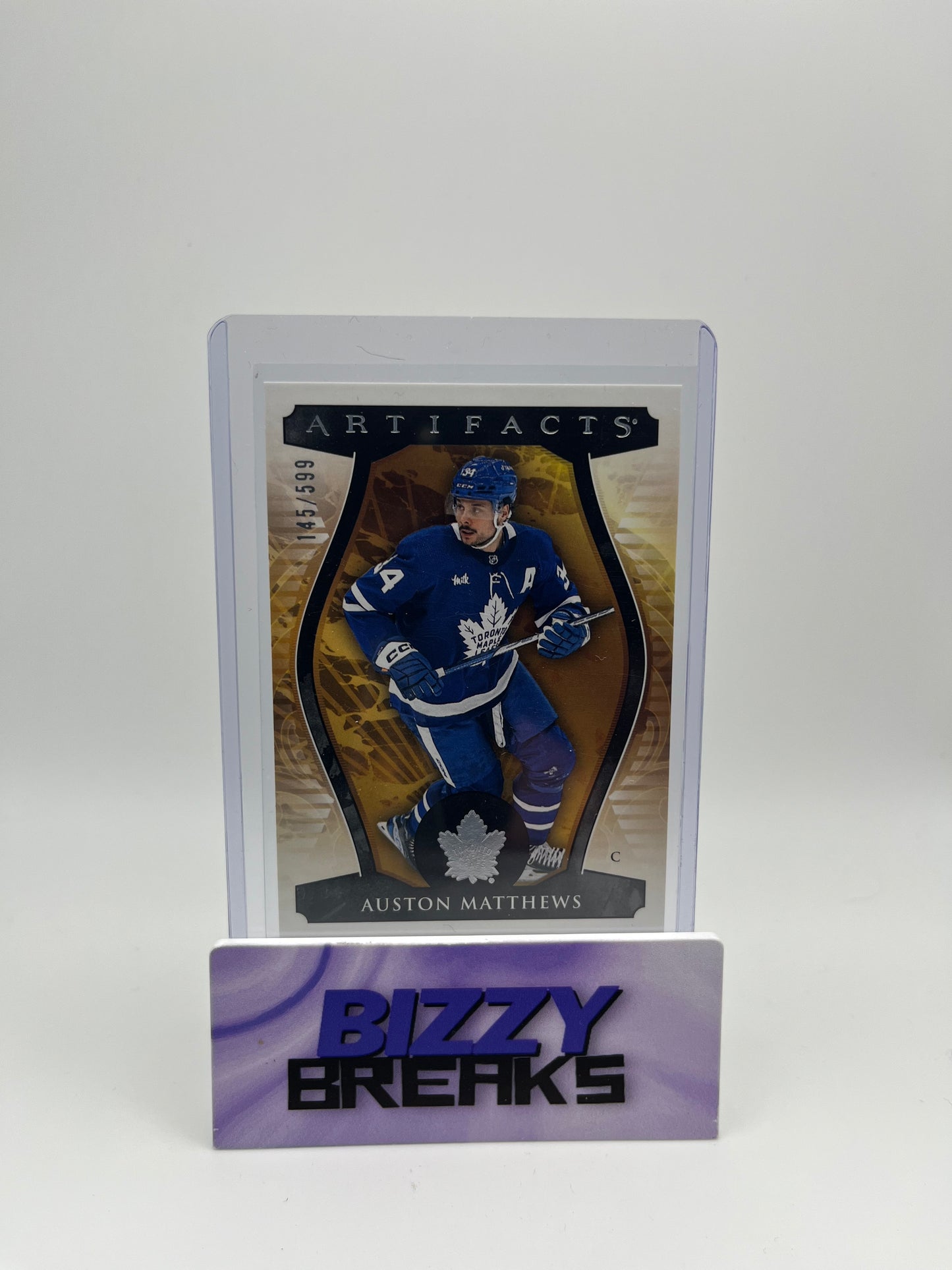 *SINGLES* AUSTON MATTHEWS ARTIFACTS BASE /599 TORONTO MAPLE LEAFS