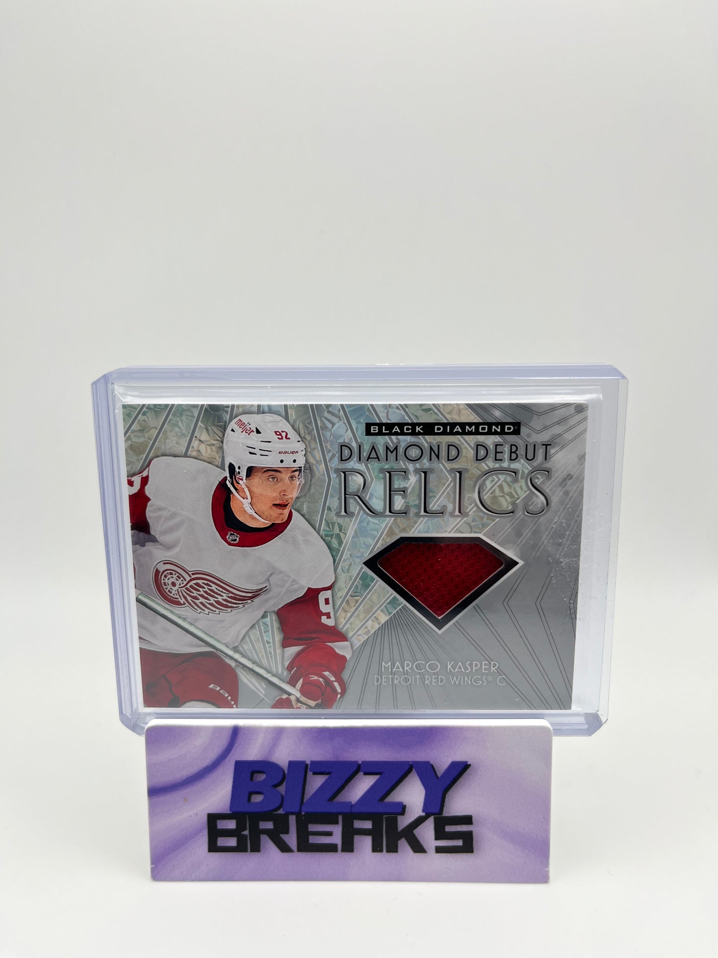 *SINGLES* MARCO KASPER DIAMOND DEBUT RELICS DETROIT RED WINGS