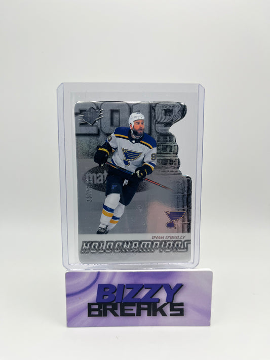 *SINGLES* RYAN O'REILLY SPX HOLOCHAMPIONS 237/299 ST. LOUIS BLUES