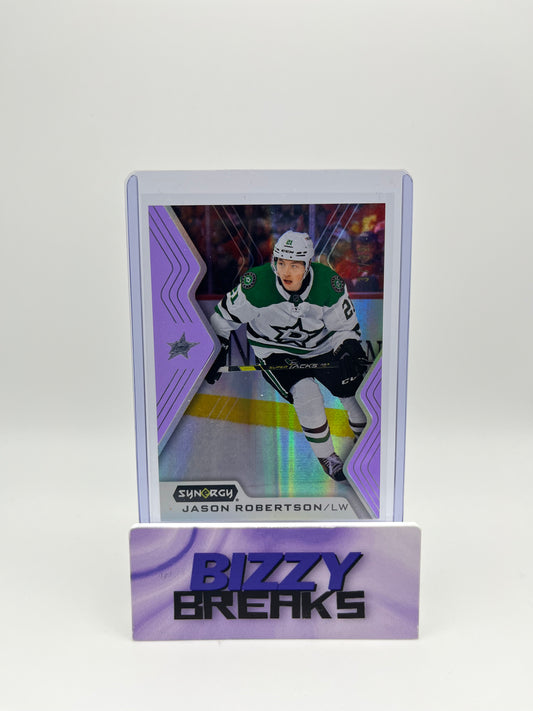 *SINGLES* JASON ROBERTSON SYNERGY PURPLE BASE 37/99 DALLAS STARS