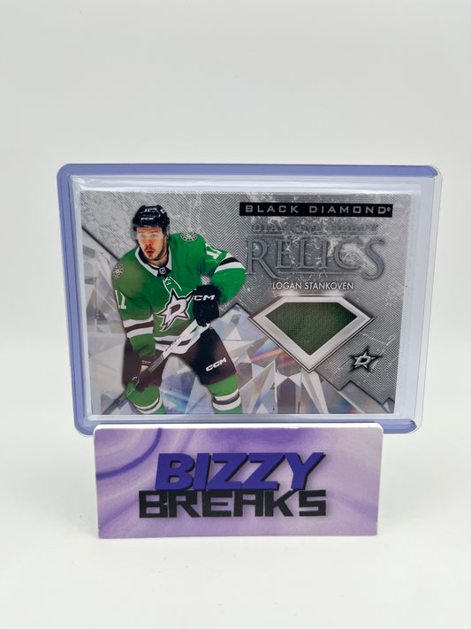 *SINGLES* LOGAN STANKOVEN DIAMOND MINE RELICS ROOKIE JERSEY DALLAS STARS