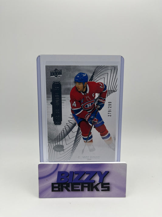 *SINGLES* NICK SUZUKI PREMIER BASE /299 MONTREAL CANADIENS