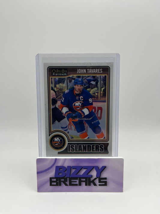 *SINGLES* JOHN TAVARES 2014-15 PLATINUM WHITE ICE 44/199 NEW YORK ISLANDERS
