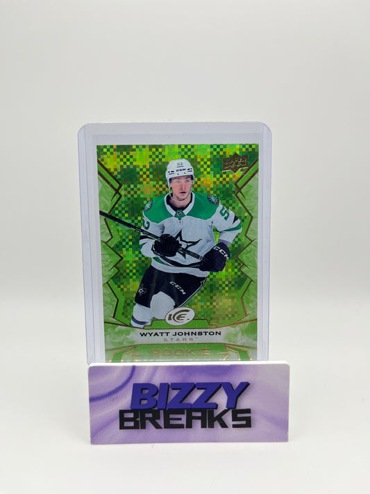 *SINGLES* WYATT JOHNSTON ICE ROOKIE GREEN DALLAS STARS