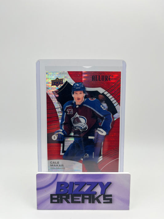 *SINGLES* CALE MAKAR ALLURE RED RAINBOW COLORADO AVALANCHE