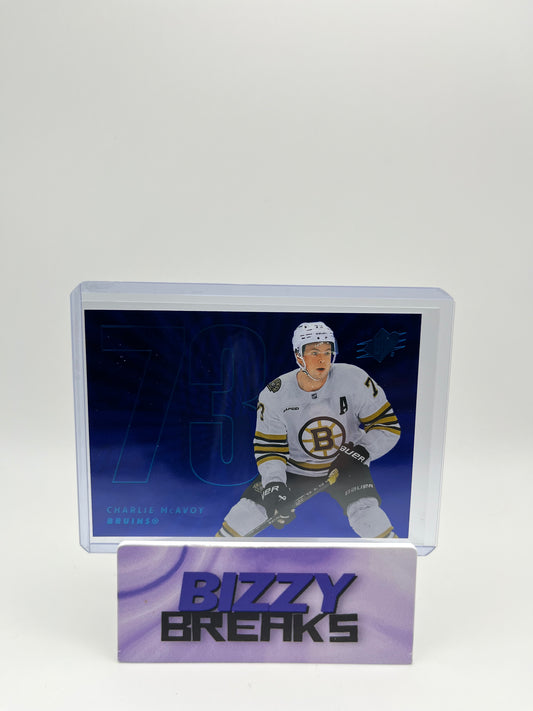 *SINGLES* CHARLIE MCAVOY SPX BLUE RADIANCE 88/100 BOSTON BRUINS