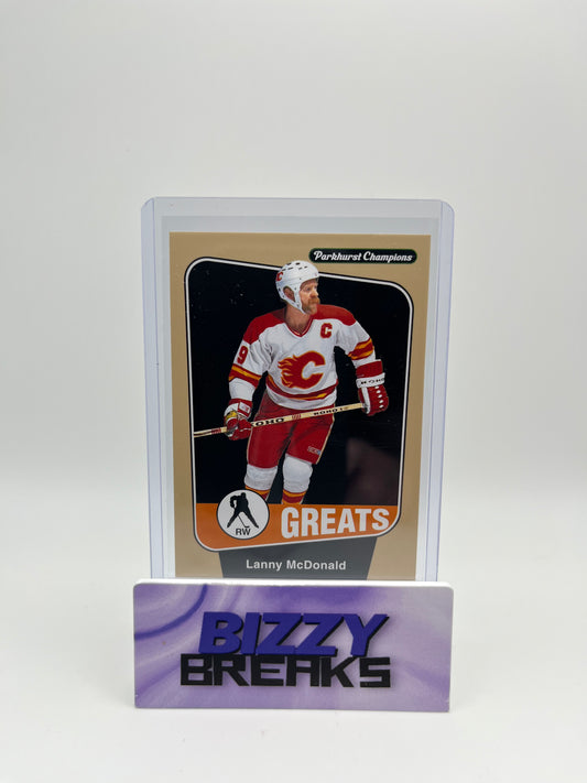 *SINGLES* LANNY MCDONALD PARKHURST CHAMPIONS GREATS CALGARY FLAMES