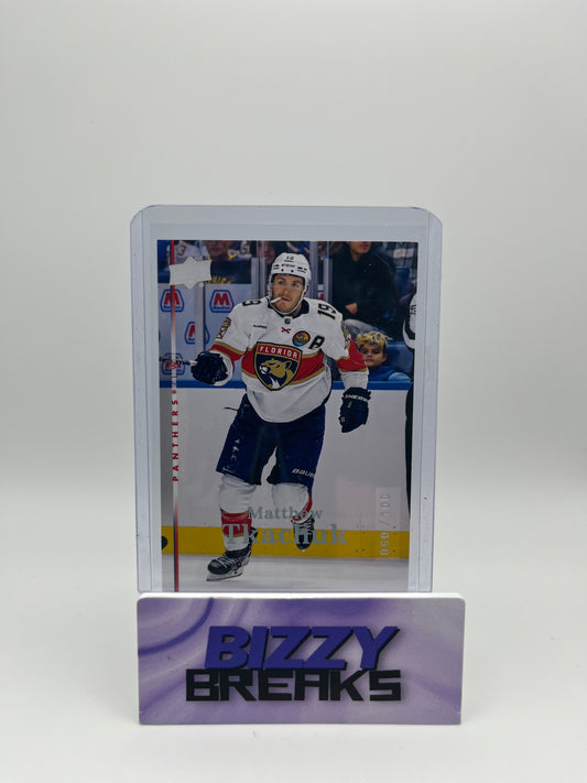 *SINGLES* MATTHEW TKACHUK EXTENDED SERIES RETRO UD EXCLUSIVES 60/100 FLORIDA PANTHERS