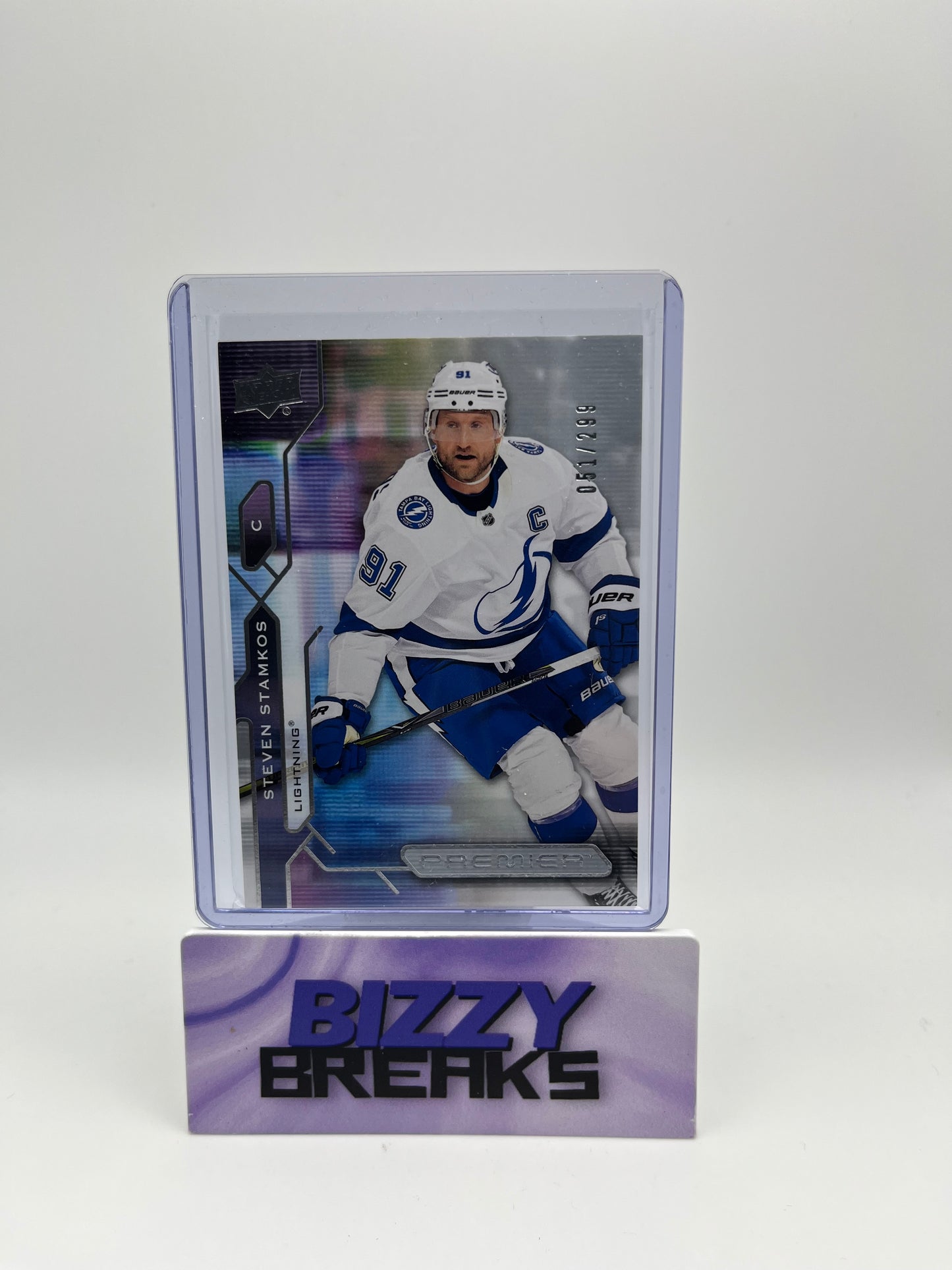 *SINGLES* STEVEN STAMKOS PREMIER BASE 51/299  TAMPA BAY LIGHTNING