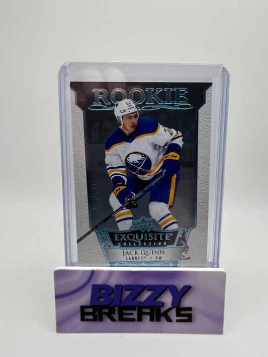*SINGLES* JACK QUINN ROOKIE EXQUISITE COLLECTION 158/199 BUFFALO SABRES