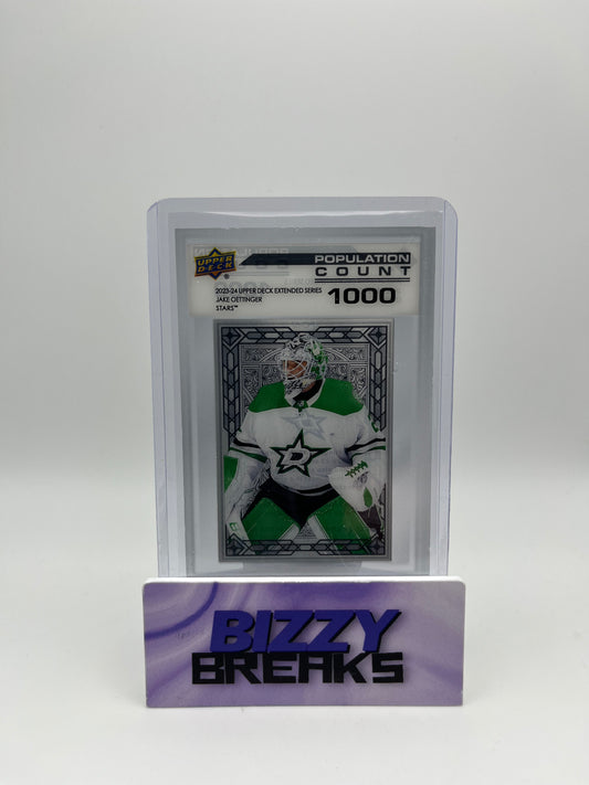 *SINGLES* JAKE OETTINGER POPULATION COUNT 1000 DALLAS STARS