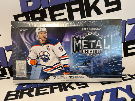 23/24 METAL UNIVERSE HOCKEY HOBBY BOX