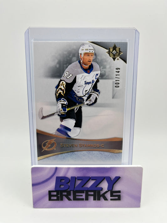 *SINGLES* STEVEN STAMKOS ULTIMATE BASE /149 FIRST PRINT TAMPA BAY LIGHTNING