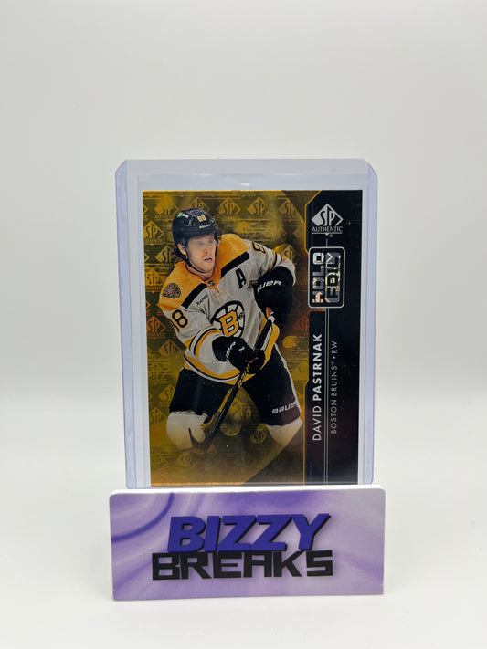 *SINGLES* DAVID PASTRNAK SP AUTHENTIC HOLOFOIL BOSTON BRUINS