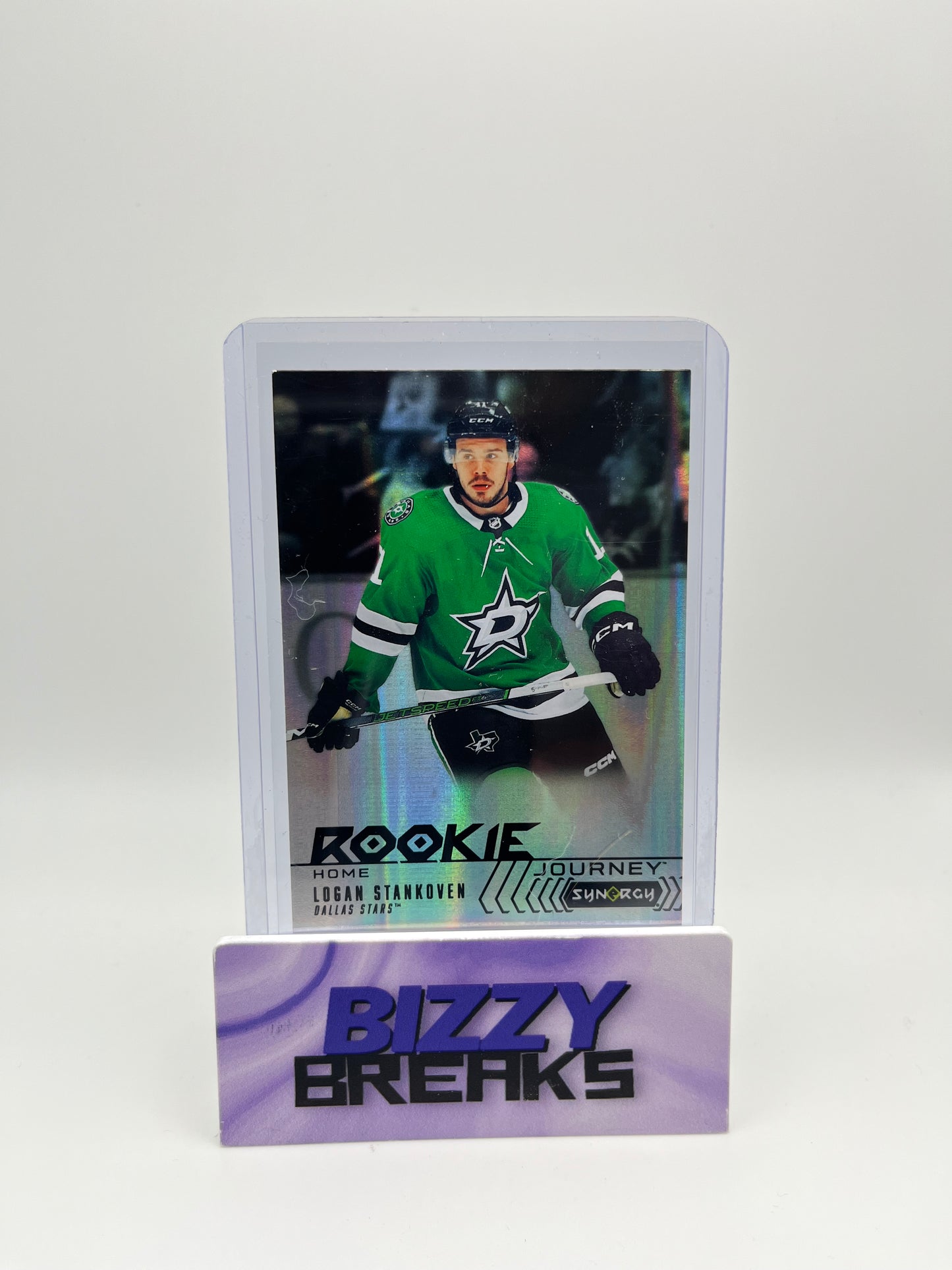 *SINGLES* LOGAN STANKOVEN ROOKIE JOURNEY HOME DALLAS STARS