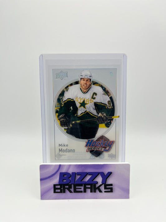 *SINGLES* MIKE MODANO HOCKEY HEROES ACETATE DALLAS STARS