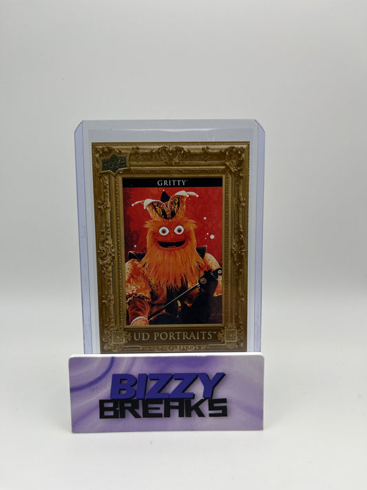 *SINGLES* GRITTY UD PORTRAITS PHILADELPHIA FLYERS