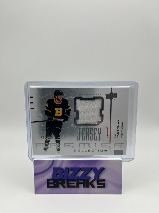 *SINGLES* DAVID PASTRNAK PREMIER RETRO JERSEY 142/300 BOSTON BRUINS