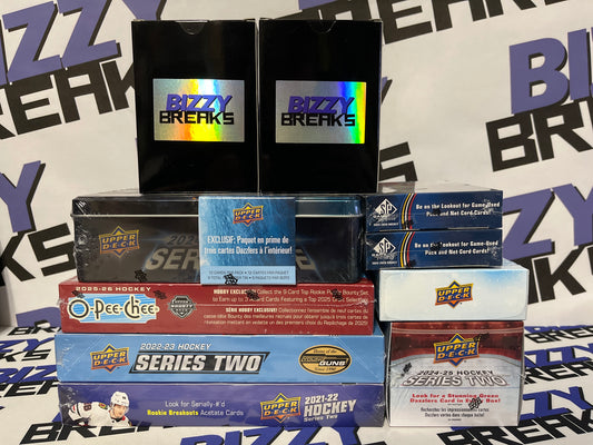 BREAK #1102 - RTB - 10 BOX MIXER W/ BIZZY BLACKBOXES!