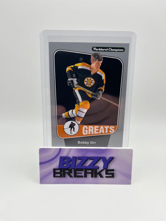 *SINGLES* BOBBY ORR PARKHURST CHAMPIONS GREATS SILVER BOSTON BRUINS