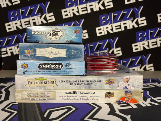BREAK #1209 - RTB - 5 BOX MIXER W/ OVERTIME PACKS!