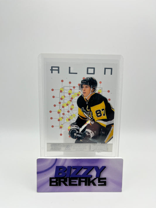 *SINGLES* SIDNEY CROSBY METAL UNIVERSE ALON ACETATE PITTSBURGH PENGUINS
