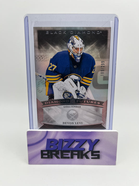 *SINGLES* DEVON LEVI DIAMOND FUTURES /299 BUFFALO SABRES