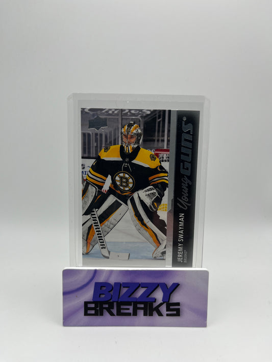*SINGLES* JEREMY SWAYMAN YOUNG GUNS BOSTON BRUINS