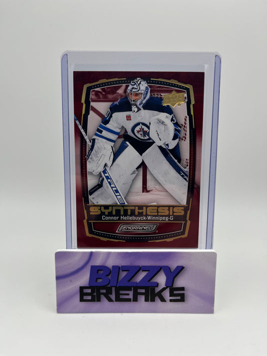 *SINGLES* CONNOR HELLEBUYCK ENGRAINED SYNTHESIS RED WINNIPEG JETS