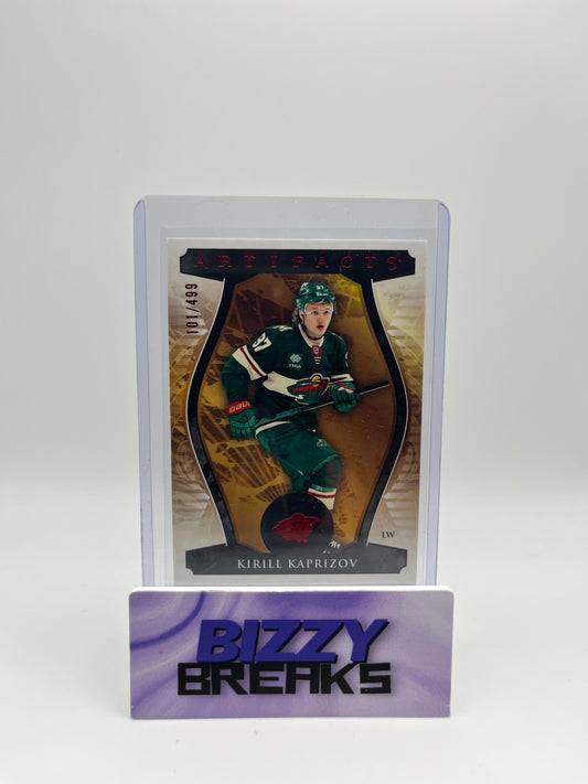 *SINGLES* KIRILL KAPRIZOV ARTIFACTS RUBY 101/499 MINNESOTA WILD