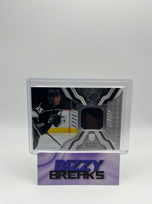 *SINGLES* QUINTON BYFIELD SPX ROOKIE JERSEY LOS ANGELES KINGS